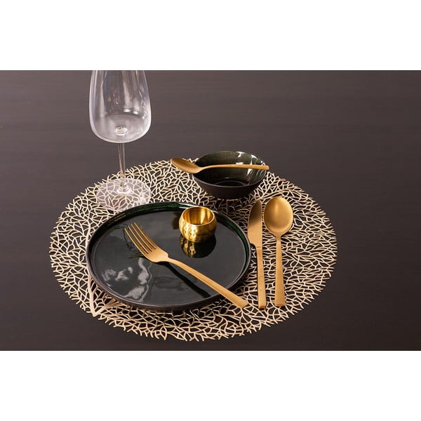 Suport de farfurie Tiseco Home Studio, ⌀ 38 cm, auriu-image-1