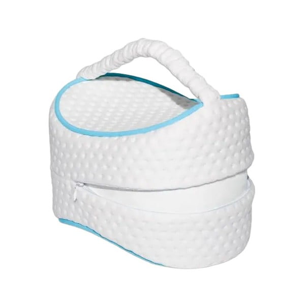 Pernă ergonomică cu umplutură de spumă cu memorie 18x23 cm – Mila Home-image-1