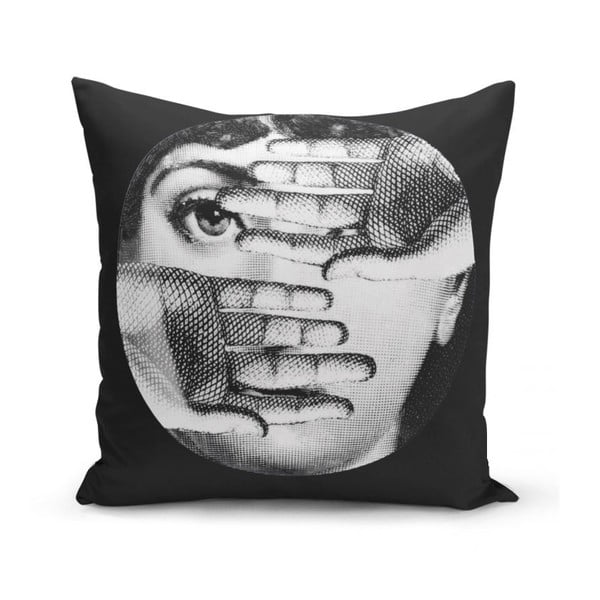 Față de pernă Minimalist Cushion Covers BW Lio, 45 x 45 cm