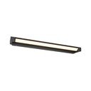 Aplică de perete negru-mat LED Fabrizio – Trio