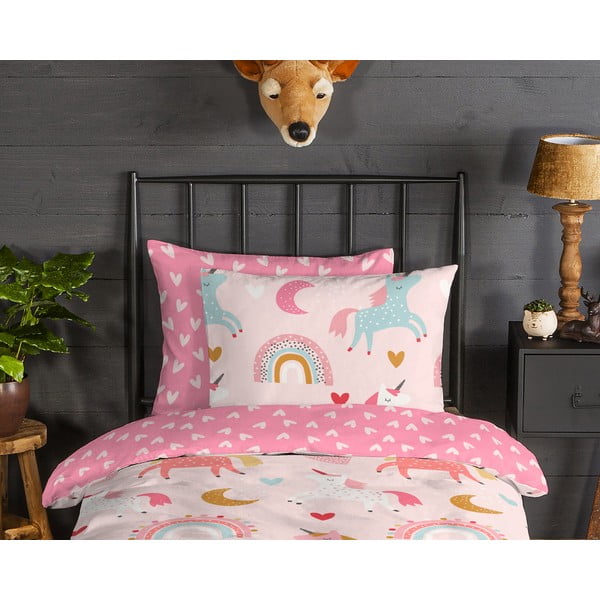 Lenjerie de pat pentru copii din flanelă  140x200 cm – Good Morning-image-1