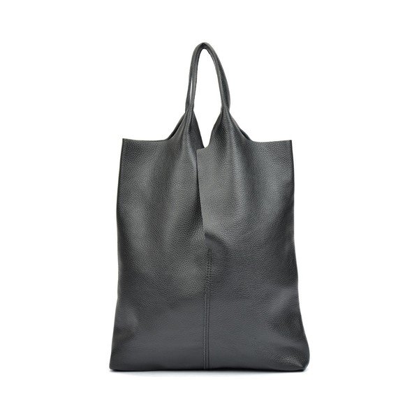 Geantă din piele Isabella Rhea Barbara, negru-image-4