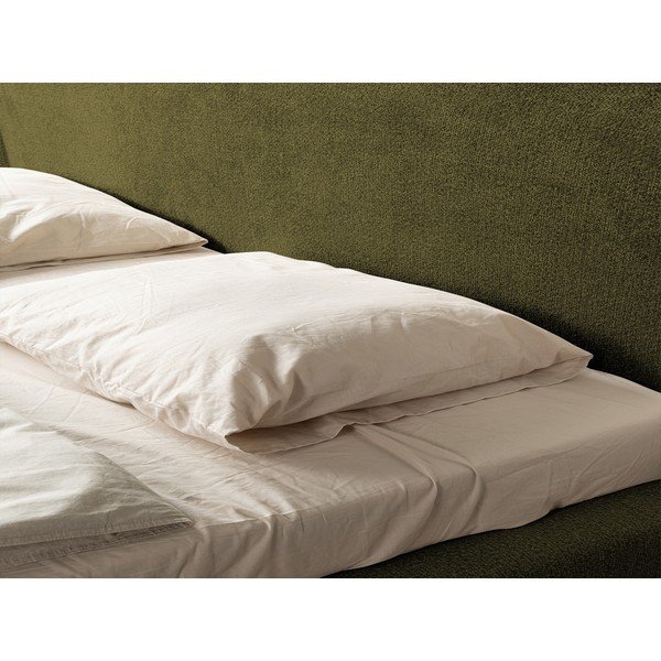 Pat matrimonial verde închis tapițat cu somieră 180x200 cm Makana – Makamii-image-4