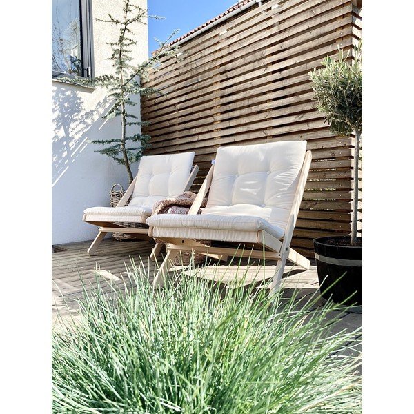 Scaun de grădină alb Boogie – Karup Design-image-4