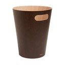 Coș de gunoi maro pentru birou 7,5 l Woodrow – Umbra