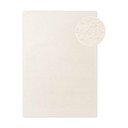 Covor crem țesut manual din lână 160x230 cm Puristic Knots – Elle Decoration