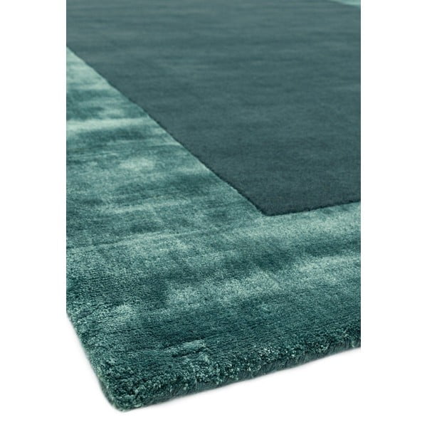 Covor în culoarea petrolului handmade din amestesc de lână 200x290 cm Ascot – Asiatic Carpets-image-2