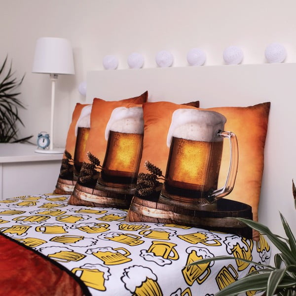Pernă decorativă 40x40 cm Beer – Jerry Fabrics-image-2