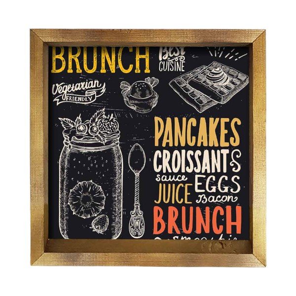 Tablou 30x30 cm Brunch – Wallity