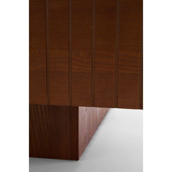 Măsuță de cafea maro închis din MDF 90x90 cm Furuvik – Jotex-image-4