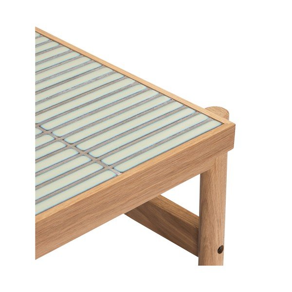 Măsuță de cafea în culoare naturală 66x60 cm Tile – Hübsch-image-2