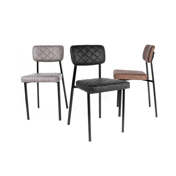 Scaun Leitmotiv Retro, negru-image-4