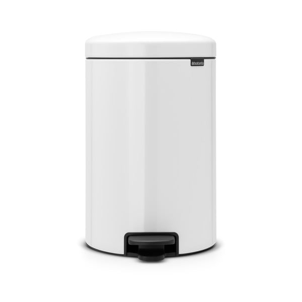 Coș de gunoi alb cu pedală din oțel 20 l NewIcon – Brabantia-image-3