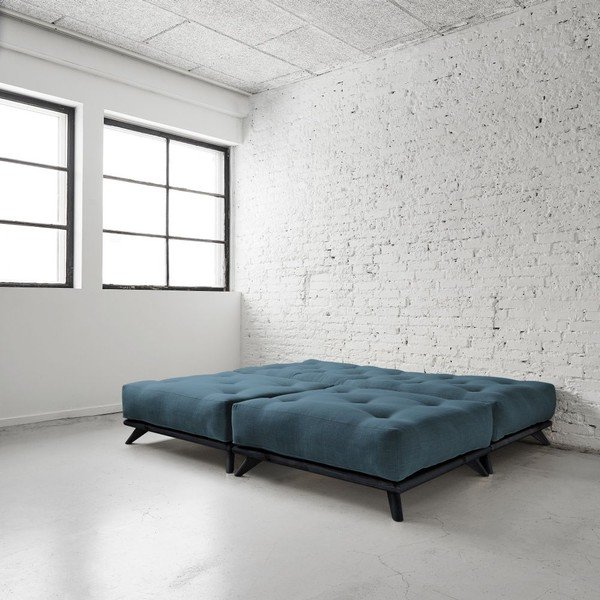 Canapea Senza Black/Deep Blue-image-4