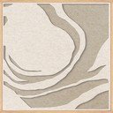 Tablou cu ramă/acustic 3D 62x62 cm Silent Whisper 1 – Malerifabrikken