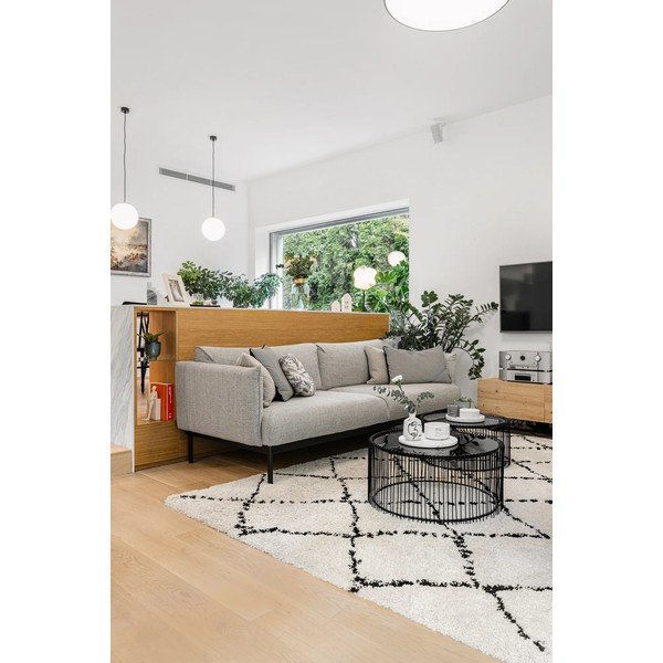 Covor Mint Rugs Hash, 160 x 230 cm, bej - negru-image-3