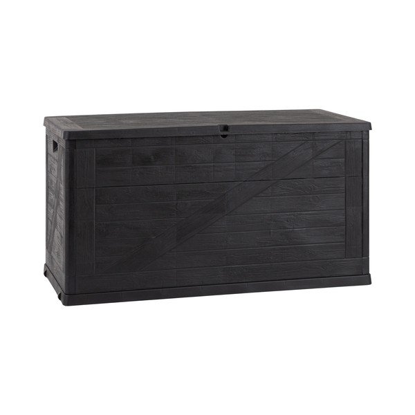 Cutie de depozitare pentru grădină gri antracit Wood – Toomax