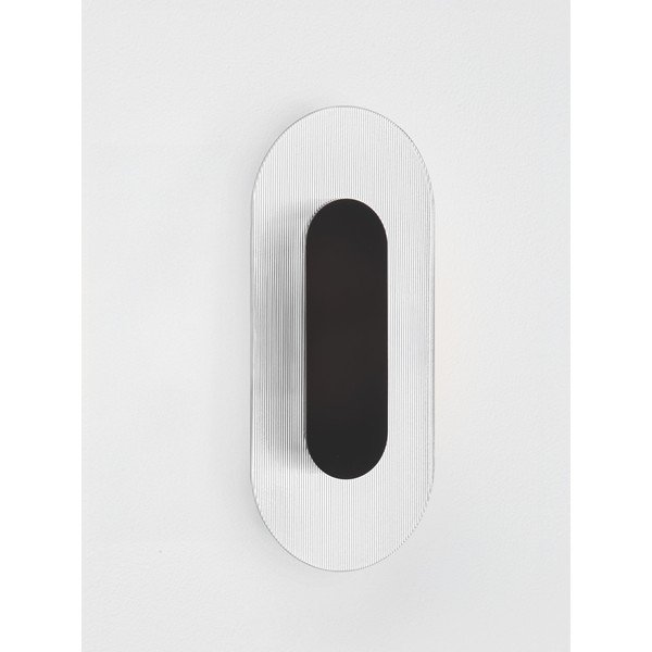 Aplică de perete negru-mat LED din metal Vetrio – Nova Luce-image-4