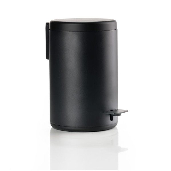 Coș de gunoi cu pedală Zone Rim, 3 l, negru-image-2