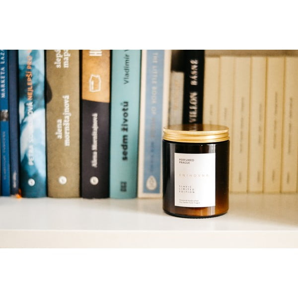 Lumânare parfumată din ceară de soia timp de ardere 40 h Slavic Edition: #09 Library – Perfumed Prague-image-3