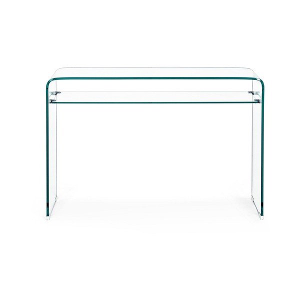 Masă consolă din sticlă 35x110 cm Iride – Bizzotto-image-2