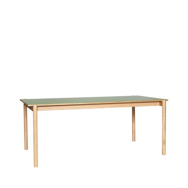 Masă de dining din lemn de stejar 107x190 cm Oblique – Hübsch