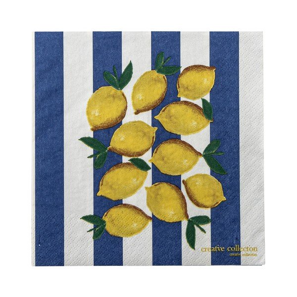 Șervețele 20 buc. din hârtie 33x33 cm Limone – Bloomingville-image-3