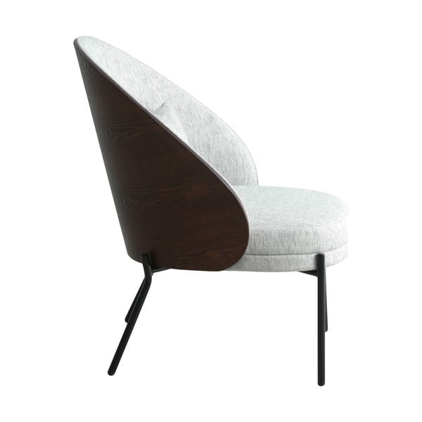 Fotoliu gri deschis Canelas – House Nordic-image-2