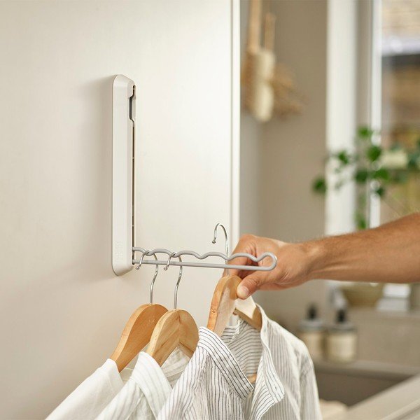 Suport pentru umerașe din metal/din plastic Orderly – Joseph Joseph-image-1