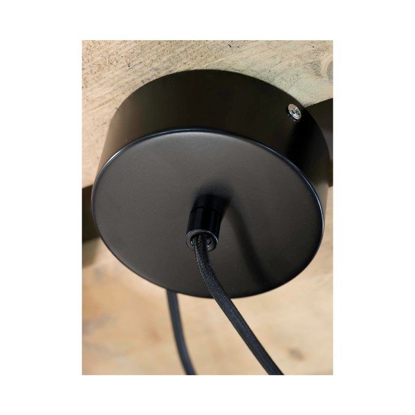 Lustră neagră cu abajur din metal ø 20 cm Pittsburgh – it's about RoMi-image-2
