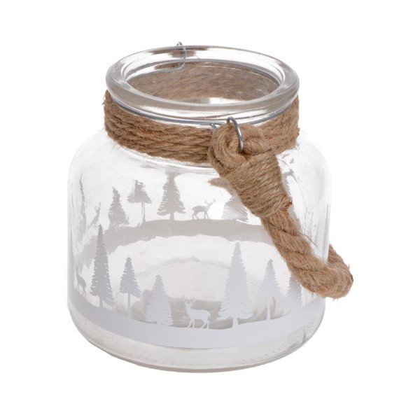 Felinar din sticlă Forrest Small