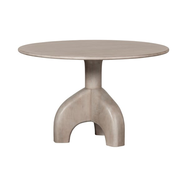 Masă de dining rotundă din lemn  de mango ø 120 cm Smooth – BePureHome-image-1