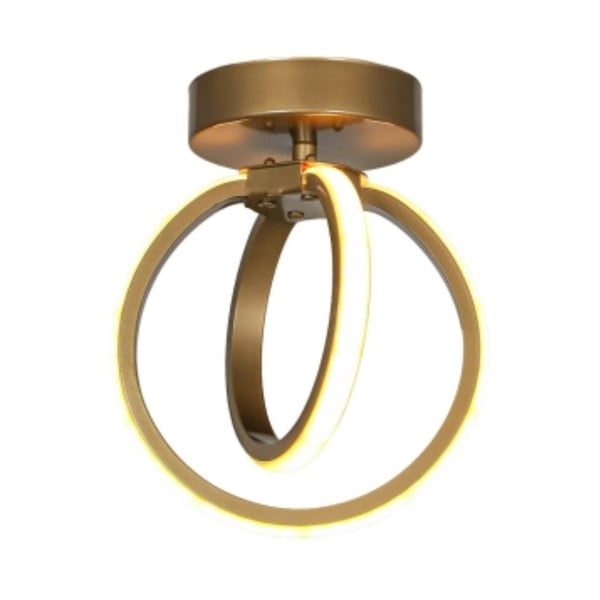 Plafonieră bronz LED din metal Sezen – Squid Lighting