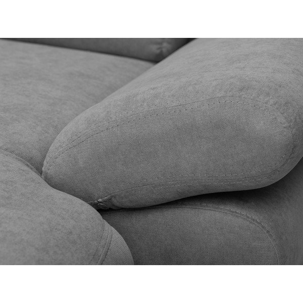 Canapea extensibilă Windsor & Co Sofas Pi, gri deschis, partea dreaptă-image-4