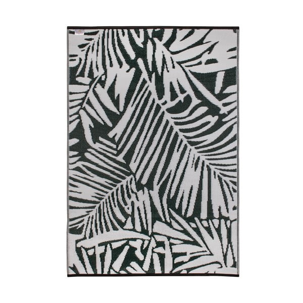 Covor pentru exterior Green Decore Fern, 150 x 240 cm, verde-alb-image-2