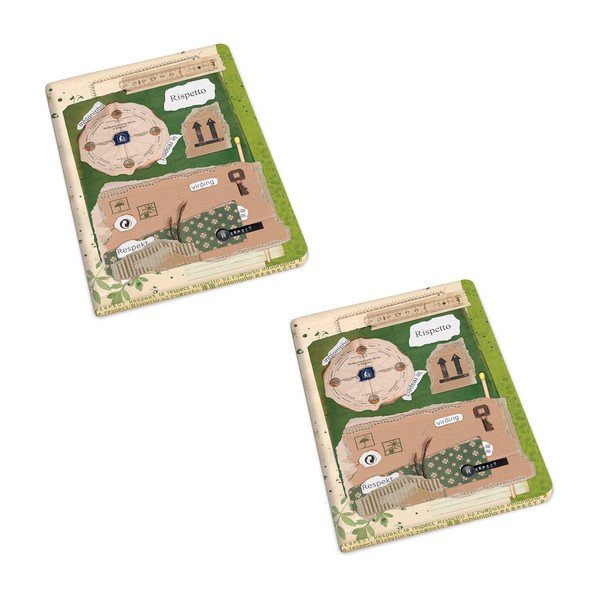 Caiete 192 pagini A6 2 buc. Rispetto – Kartos-image-1