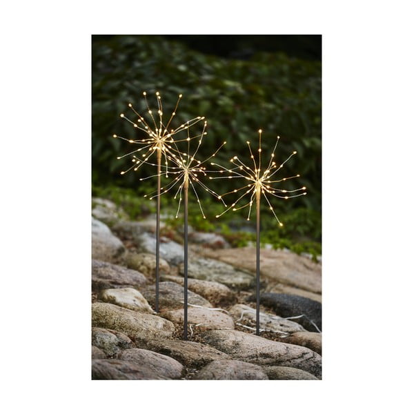 Decorațiune luminoasă reîncărcabilă pentru exterior Star Trading Outdoor Firework Muria, înălțime 65 cm