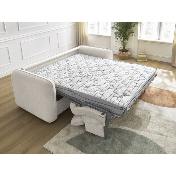 Canapea albă 216 cm Achille – Bobochic Paris-image-1