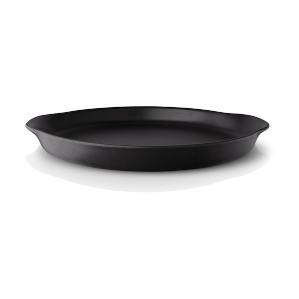 Farfurie servire din gresie Eva Solo Nordic, ø 30 cm, negru-image-1