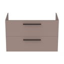 Dulap sub chiuvetă gri/bej suspendat 100x63 cm i.Life B – Ideal Standard