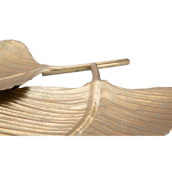 Tavă decorativă din metal Double Leaf - Mauro Ferretti-image-4