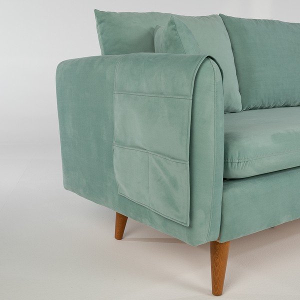 Canapea albastru-deschis 215 cm Sofia – Balcab Home-image-4