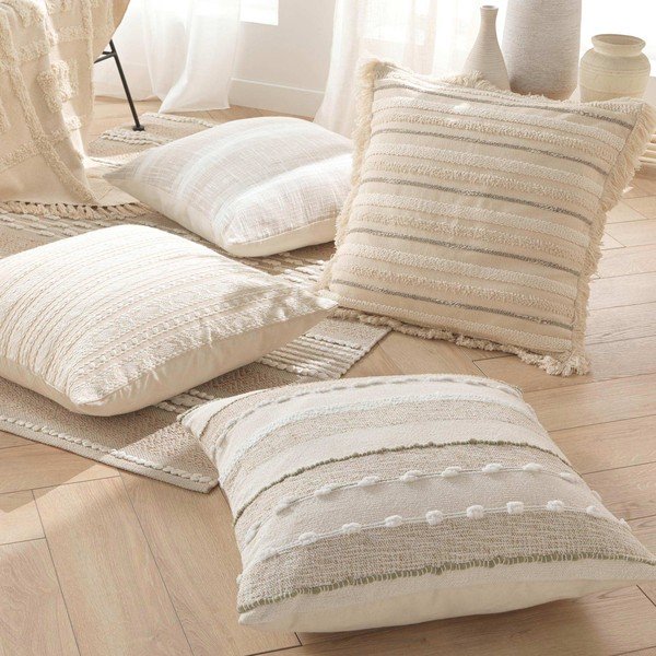 Pernă decorativă din bumbac 60x60 cm Atlas – douceur d'intérieur-image-1