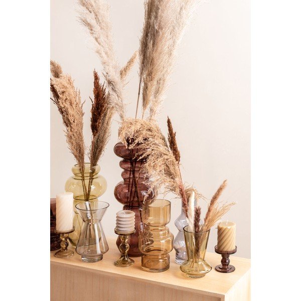 Lumânare PT LIVING Layered, înălțime 7,5 cm, gri-image-1