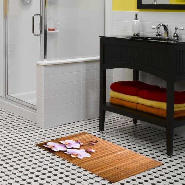 Covoraș din vinilin Orchid, 52 x 75 cm-image-1