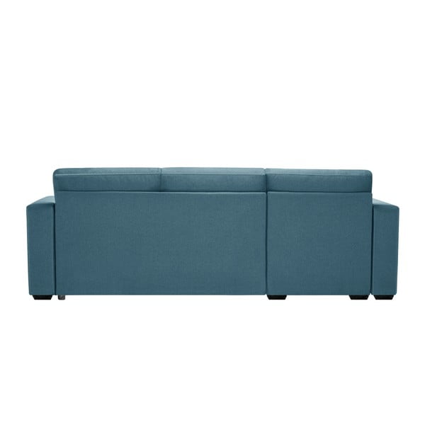 Colțar cu spațiu de depozitare Interieur De Famille Paris Succès, colț pe stânga, turcoaz deschis-image-3