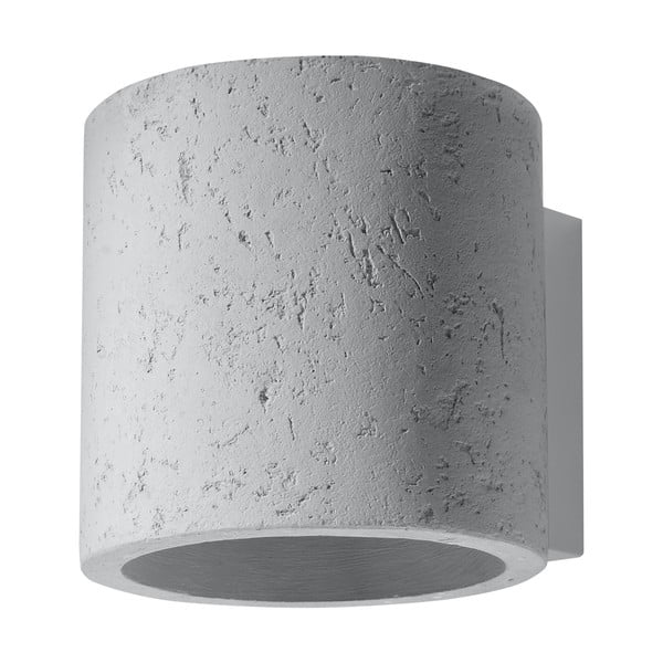 Aplică din beton Nice Lamps Roda, gri