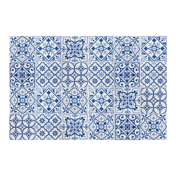 Covor din vinilin Floorart Riviera Azul, 66 x 100 cm