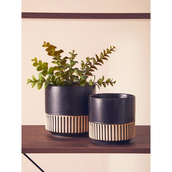 Ghiveci decorativ din gresie ø 15 cm Kiso – Premier Housewares-image-3