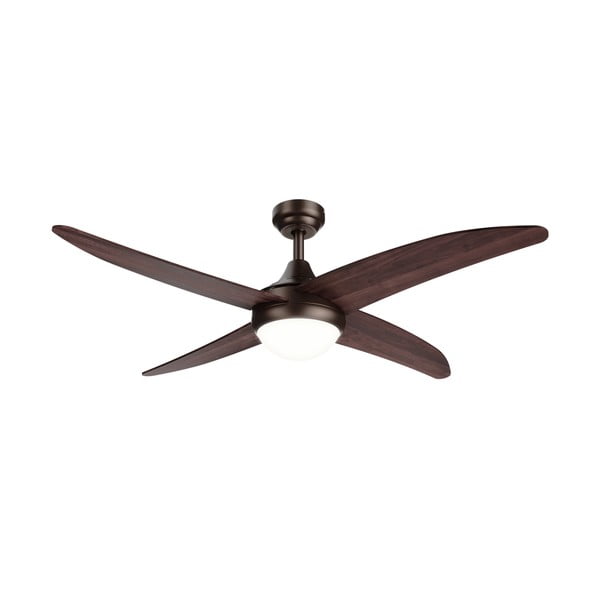 Plafonieră în culoare naturală închisă LED ø 13 cm Regal – SULION-image-3